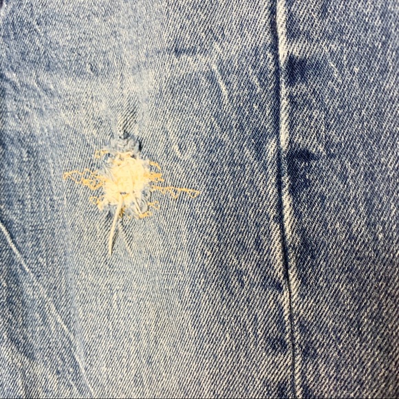 Levi’s 501 Altered distressed Skinny Jeans 25 - Picture 9 of 14